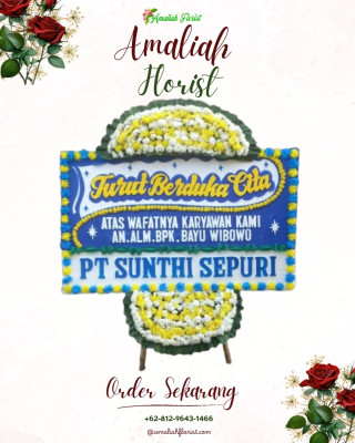 Papan Bunga Duka di Bomela