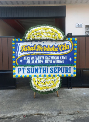 Papan Bunga Duka di Bomela