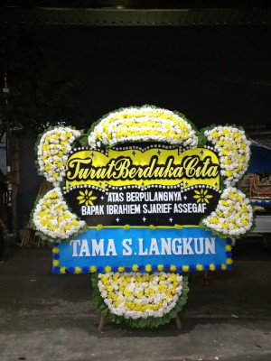 Papan Bunga Duka di Bomela